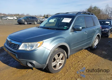 2009 Subaru Forester 2.5X Limited z USA, uszkodzony, nr VIN JF2SH64669H772862